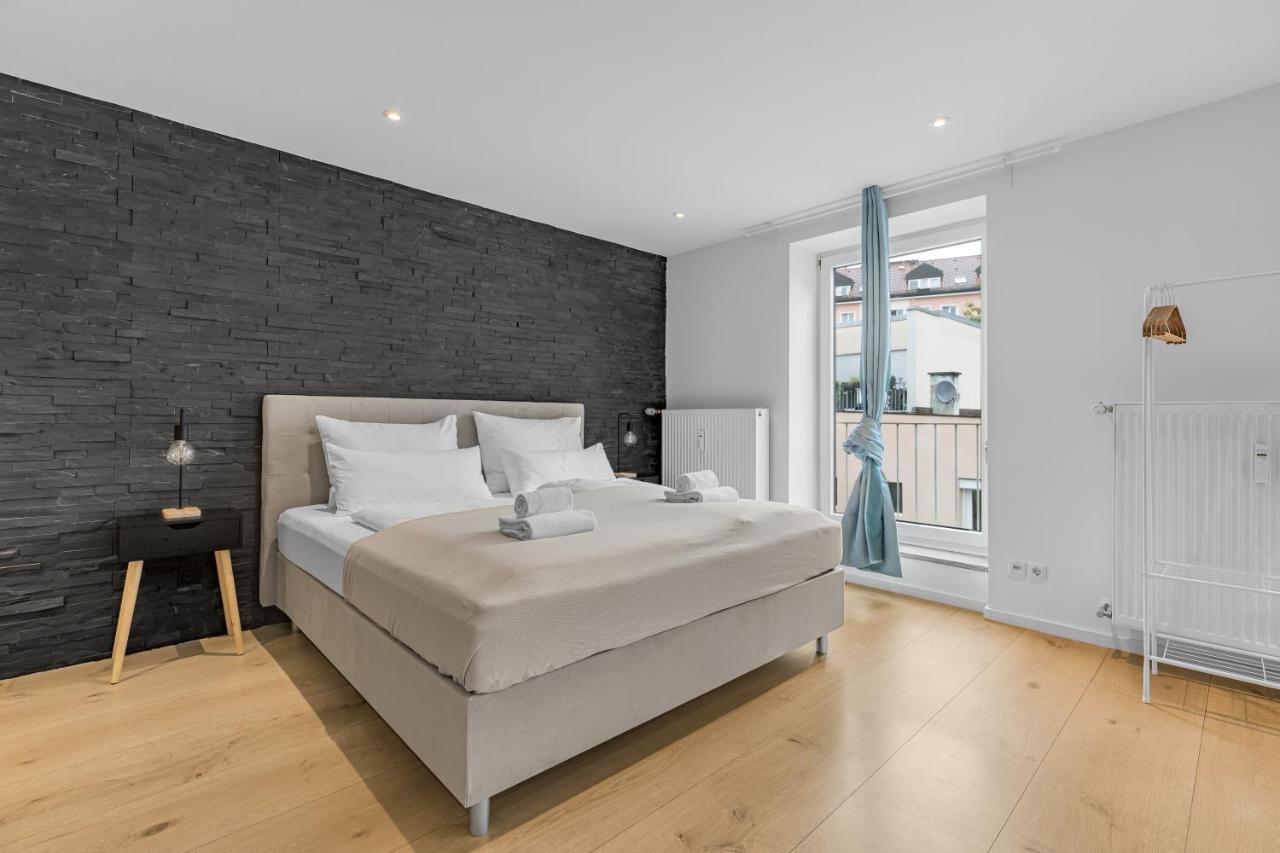 Prime - City Apartment Fuer 6 - Neu & Modern Mnichov Exteriér fotografie